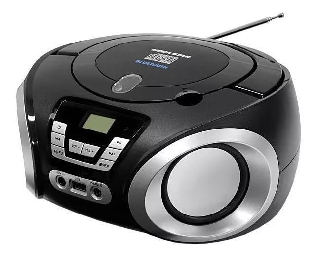 Cd Player Megastar Mp-1842bt Com Bluetooth Usb / Cd / Fm