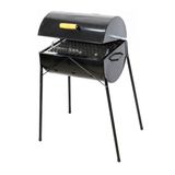 Churrasqueira Master Grill Aço Carbono E Grelha 90x38x30cm