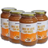 Doce De Leite Com Nozes Melaré 680g (4 Potes)