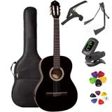 Violão Acústico Giannini Clássico Nylon N-14 Bk + Kit6i