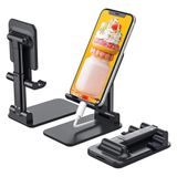 Suporte Para Celular E Tablet Dobrável Ajustável Apoio Mesa