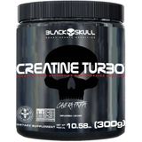 Creatina Monohidratada Turbo Hardcore 3000mg 300g Black