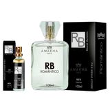 Kit Perfume Masculino Rb Amakha Paris 100ml E 15ml Bolso
