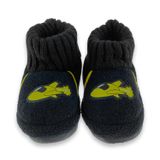 Pantufa Infantil Com Solado N 27/28 Preto