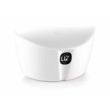 Saleiro De Cozinha Bancada Bpa Free Com Tampa Uz Branco