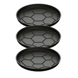 Kit 3 Chapa Petisco Redonda Copa 2022 De Ferro Fumil 20x2cm
