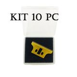 Kit 10 Lamina De Ceramica Maquina Acabamento Wmark C2 Gold