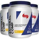 Kit 3 Enteral Completo Vitafor 800g