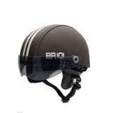 Capacete Coquinho Br 101 Café Fume G - Scooter/bike