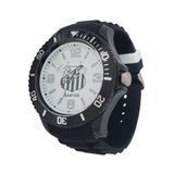 Relógio Santos Fc Oficial Masculino Preto San-006-1