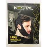 Faixa Anti Ronco Queixeira Cinta Queixo Elástica Unissex