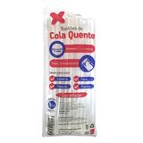 Cola Quente Bastão Grosso 11mm Pacote 01kg Transparente 35un