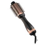 Escova Secadora Gama Italy Stylish Keration Brush 3d Preta E Cobre Metálico - Keration