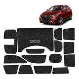 Kit Forro Carpete Anti Ruído Porta Objeto Copo Hrv Hr-v 2022