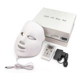 Máscara Led 7 Cores Tratamento Facial Fototerapia Estética