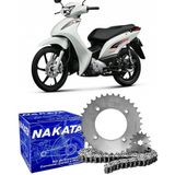 Kit Relação Transmissão Honda Biz 125 2008 2009 2010 Nakata