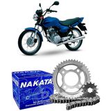 Kit Relação Transmissão Honda Cg 125 95 96 97 98 99 A 2008