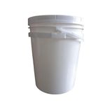Balde Plástico 20 Litros Para Arroz Branco