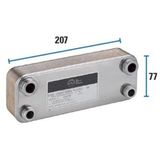 Trocador De Calor C/solda Friccao 10 Pl-spes-210, Emmeti