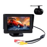 Monitor Automotivo Tela Tft Lcd 4.3 Com Câmera De Ré