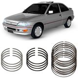 Jogo Anel Segmento Std Ford Escort 85 A 96 Metal Leve