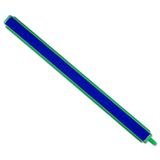 Cortina De Bolhas Pedra Porosa Bastão Aquário 82cm