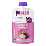 Kit 2x: Papinha Orgânica De Maçã E Ameixa Papapá 100g