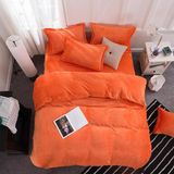 Jogo De Cama Casal Queen Sued 7 Pç Edredom De 260x260cm