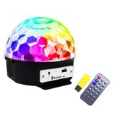 Globo Colorido Strobo Rgb Iluminação Jogo De Luz