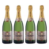 Kit 4 Espumantes Casa Perini Brut 750ml