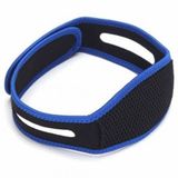 Faixa 2 Pontas Anti Ronco Apneia Ajustavel Preto Com Azul