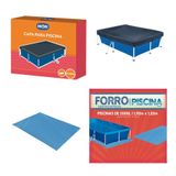 Kit Capa + Forro Para Piscina Infantil 2000 Litros - Mor