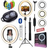 Aro Luz Hing Light Grande Iluminador Led Blogueiro Makeup
