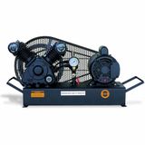 Compressor De Ar Baixa Pressão 5,2 Pcm Sobre Base Monofásico 1hp 110/220v 000599 Chiaperini