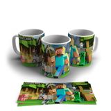 Caneca Personalizada Gamers - Minecraft