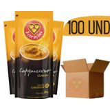 Cappuccino 3 Corações Classic Em Sachê 20g - 100 Unidades