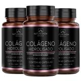 Kit 3x Colãgeno Hidrolisado 60 Cãpsulas Natures Now