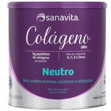 Kit 3 Colágeno Hidrolisado Em Pó Neutro Sanavita 300g