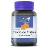 Calcio De Ostras Com Vitamina D 120caps 750mg Duom