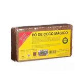 Pó De Coco Mágico Natural  P/ Plantas E Jardim 21x11cm