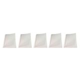 Kit 5 Capas Encadernação Térmica Até 30 Folhas A4 Branca