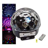 Globo Festa Bluetooth Led Usb Mp3 Controle