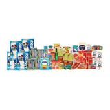 Cesta Básica Alimentos (45 Itens) Com Carne E Linguiças
