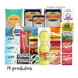 Cesta Básica Completa Alimentos+higiene 19produtos Qualidade