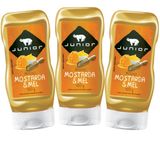 Mostarda E Mel Junior Frasco 400gr - 3 Unidades