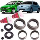 2 Kit De Rolamento Para O Eixo Traseiro 50mm Peugeot 206 207