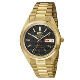 Relogio Orient Masculino Automatico Dourado 469wc2f P1kx