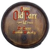 Barril decorativo de parede - Old Parr Whisky