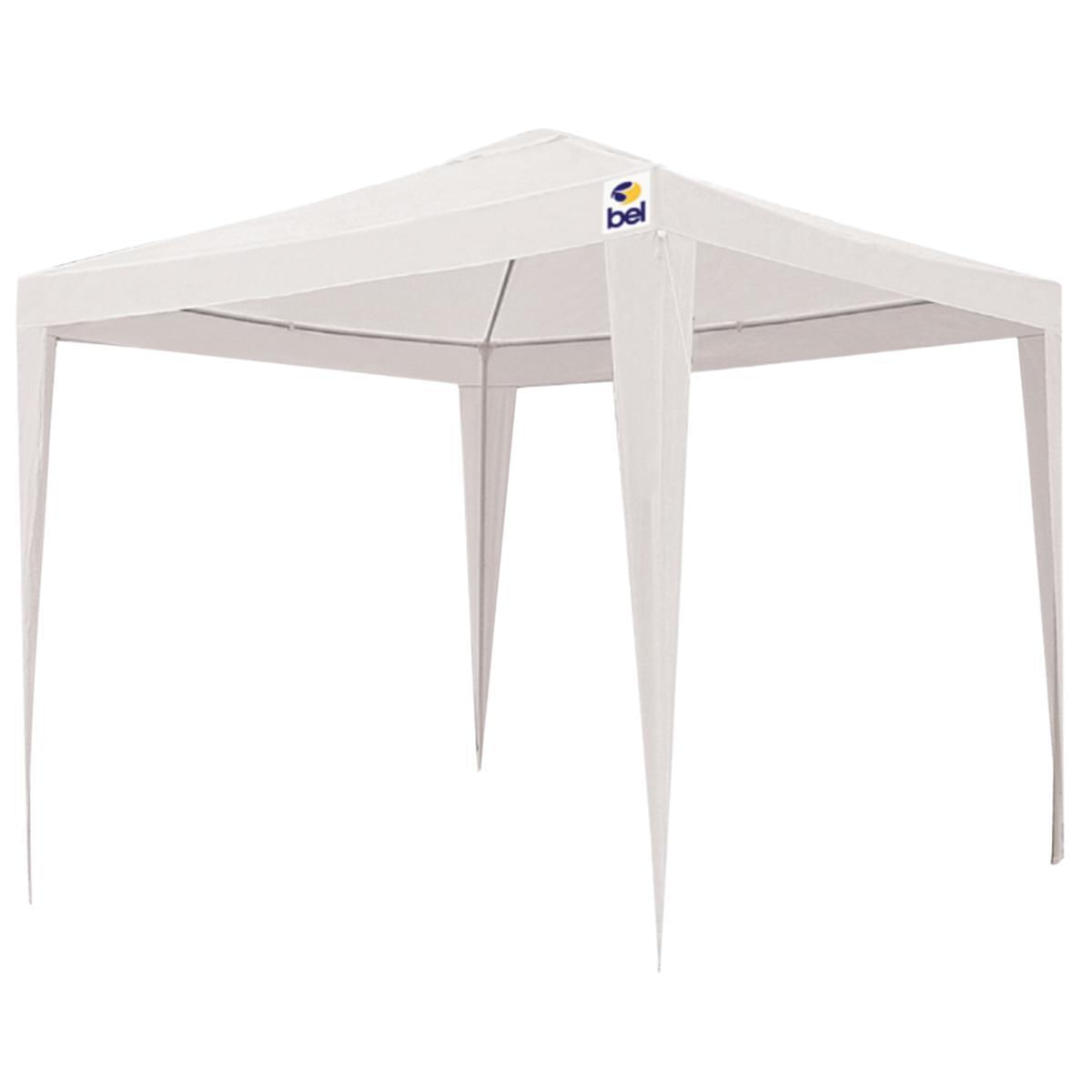 Tenda Gazebo 2x2m Belfix 301301 Desmontável Branco