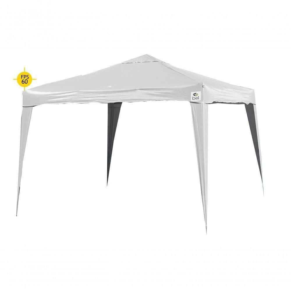 Tenda Gazebo Dobrável Alum. 3,00 X 3,00 M Branca - Bel Lazer